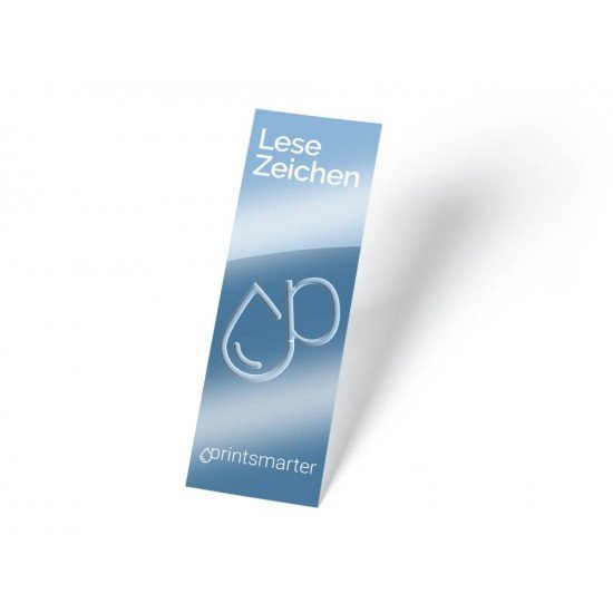Bookmark with relief lacquer